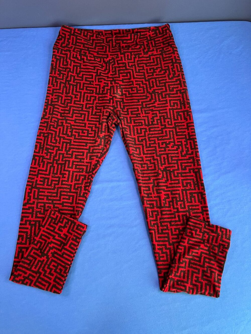 Lularoe OS Leggings Maze Print